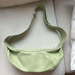 LEATHER COS BAG GREEN